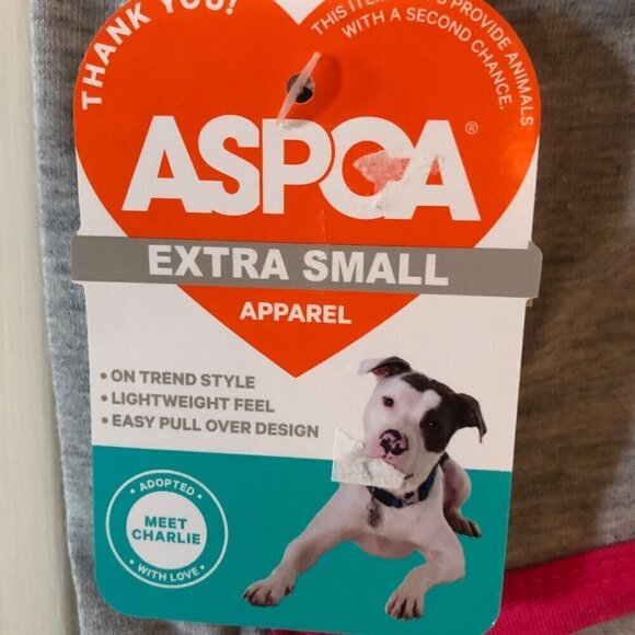 Dog ASPCA Pet Apparel Sleeveless T-Shirt Hippie Chic Tye Dyed Size Extra Small - Picture 4 of 5